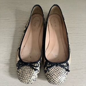 Jcrew square toe ballet flat sz8